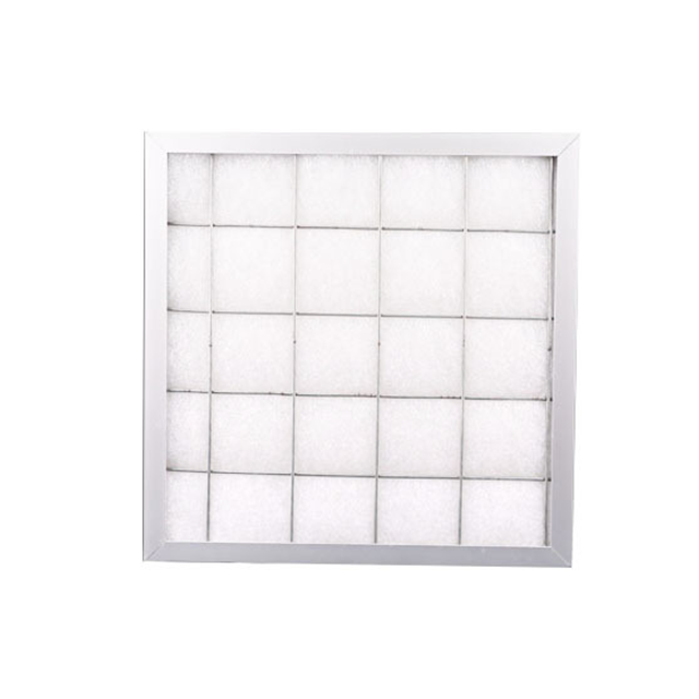 G2 G3 G4 Panel Filters MERV3 4 Aluminum Mesh Frame Synthetic Fiber Air Filter