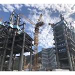 New Design Holiday Hotel Steel Structure High-Rise Building Prefab Houses
