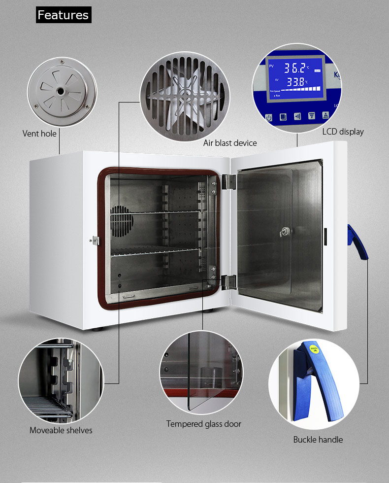ISO Thermostatic Incubator Microbiology PID Temperature Control Incubator