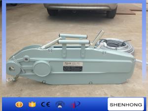 China Wire Rope Hoist Winch Tightening Cable Pulling Tools Tirfor include rope 20m factory