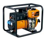 200A 6KW Diesel Fuel Welder Generator Machine 50 / 60Hz AC Frequency