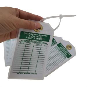China Thickness 0.5mm Emergency Shower And Eyewash Test Record factory