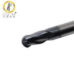 4 Flute Ball Nose Solid Carbide End Mills For Metal Cutting