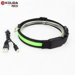 Waterproof Rechargeable LED Dog Collar Multi Color With Eco Friendly Material