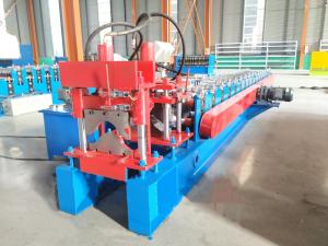 China 0.3-0.8mm Thickness PPGI Roofing System Ridge Cap Roll Forming Machine factory