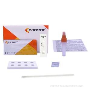 China Citest COVID 19 Antigen Rapid Test Kit Qualitative Detection Of SARS-CoV-2 factory
