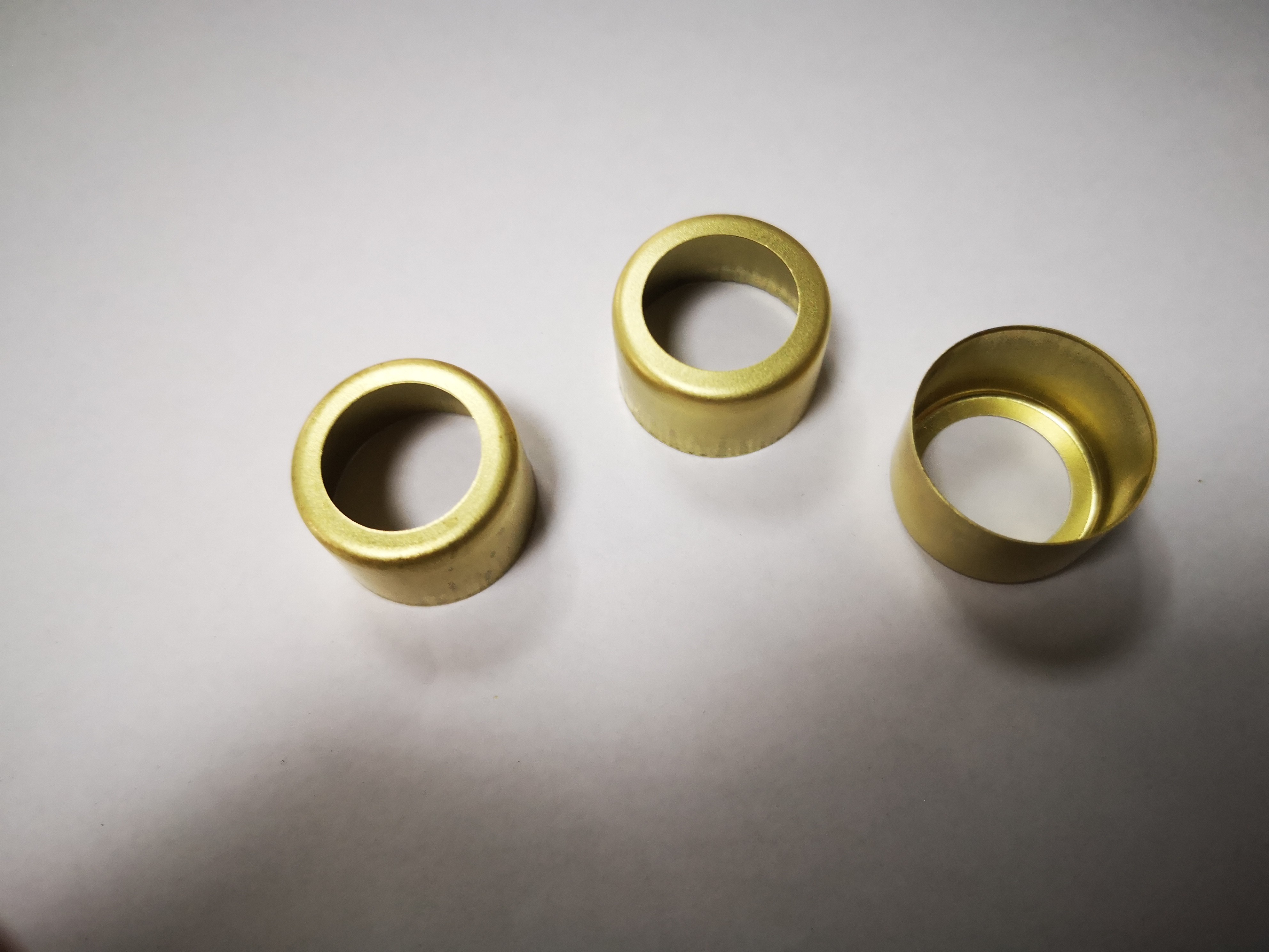 OEM Brass Deep Drawing Stamped Parts – High-Precision Cold Forming Components for Electronics and Plumbing