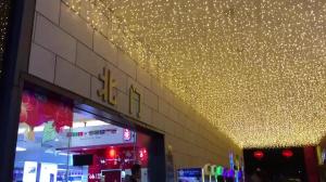 China Twinkle Star LED Window Curtain String Light Wedding Party Home Garden Bedroom Outdoor Indoor Wall Decorations Warm Normal White factory