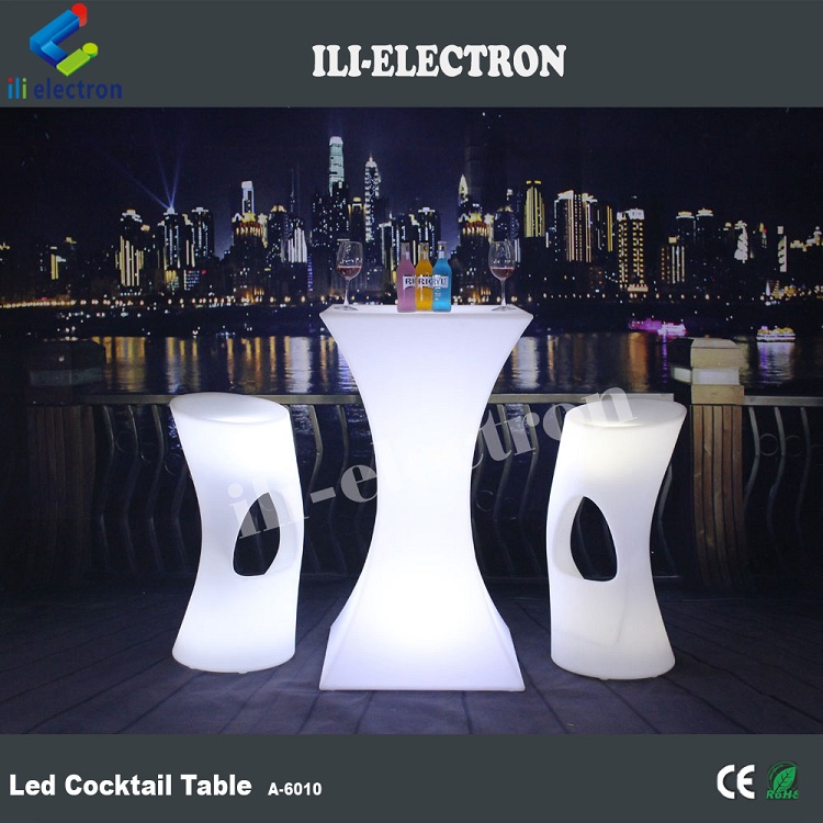 led illuminated furniture for disco, nightclub, pub, events
