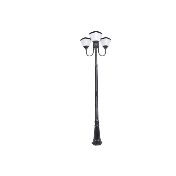 Outdoor Ip65 All Wattage Solar Street Light Diecast Aluminum 30lamp Beads High