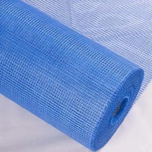 China Blue High Strength Alkali Proof EIFS Fiberglass Mesh factory