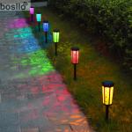 10.5*10.5*47cm Solar Outdoor Lights 0.19 Kg Durable Outdoor Lighting Solution