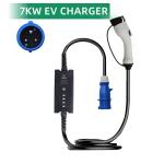 Suppliers e-mingze 3phase 22KW 32A EV Car Portable EV Charger Type 2 CEE Plug