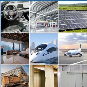 Multi Color U Shaped Rubber Seal U Channel Edging Trim For Industrial Applicatio