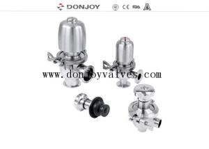 China Hygienic Pneumatic Tank Sanitary Diaphragm Valve With EPDM Gasket factory