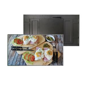 China 700 Nit 49 Inch Lcd Menu Board For Restaurant factory