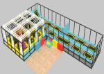 Customized Indoor Trampoline Park Playground Center Equipment With Dodge Ball