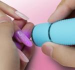 Mini 9 LEDS uv gel lamp Power with 3x AAA Battery