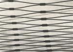 10x10cm Opening Stainless Steel 304 316 Woven Rope Mesh Balustrade
