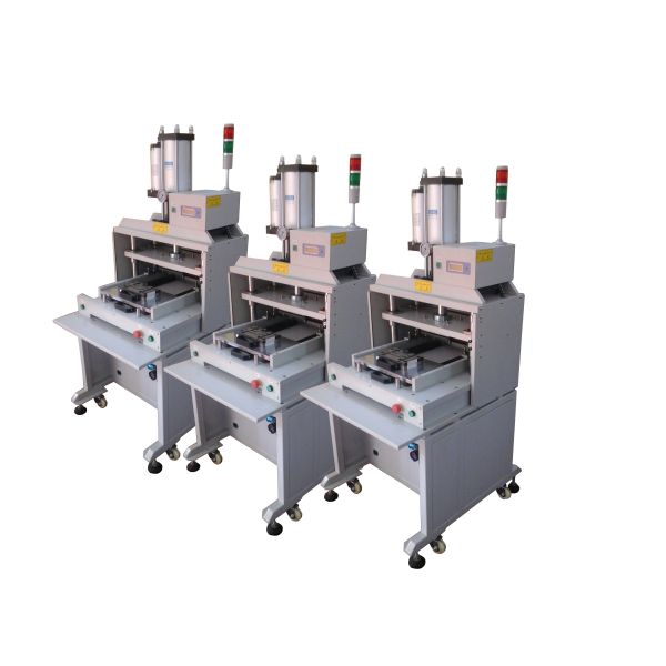 China Automatic Hydraulic Hole FR4 Punching Machine PCB Punching Press Machine factory
