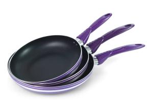 China Induction Bottom 4.0mm Stackable Non Stick Cookware factory