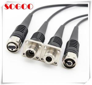 China 2 Core Armored Outdoor Fiber Patch Cable With ODC Connector Plug Socket factory