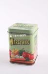 90gram Square Tin Box For Oolong Tea Metal Container Storage