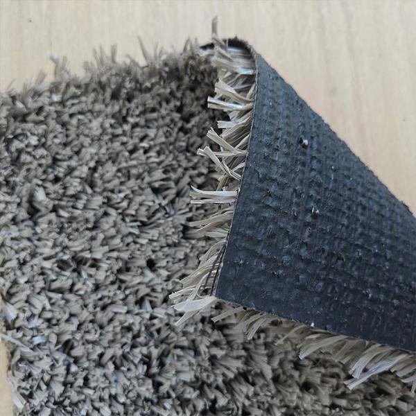 Grey Color Tennis Artificial Turf Multi Functional Application 25mm Customized