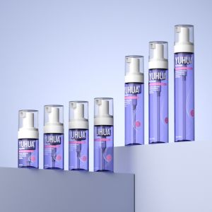 China Foam Dispensing with Pump Cap on Customizable Foam Pump Bottle on sale