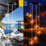 2V 100mA Color Changing Solar Wind Chime Lights