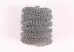 Spiral Scrubber Cleaning 316 Stainless Steel Scouring Ball For Kitchen