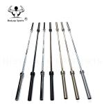 Silvery 86" Weight Lifting Bar For Training Muscles Customized Logo