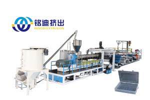 China APET PETG CPET PLA Plastic Sheet Extrusion Line Twin Screw With SIEMENS Control System factory