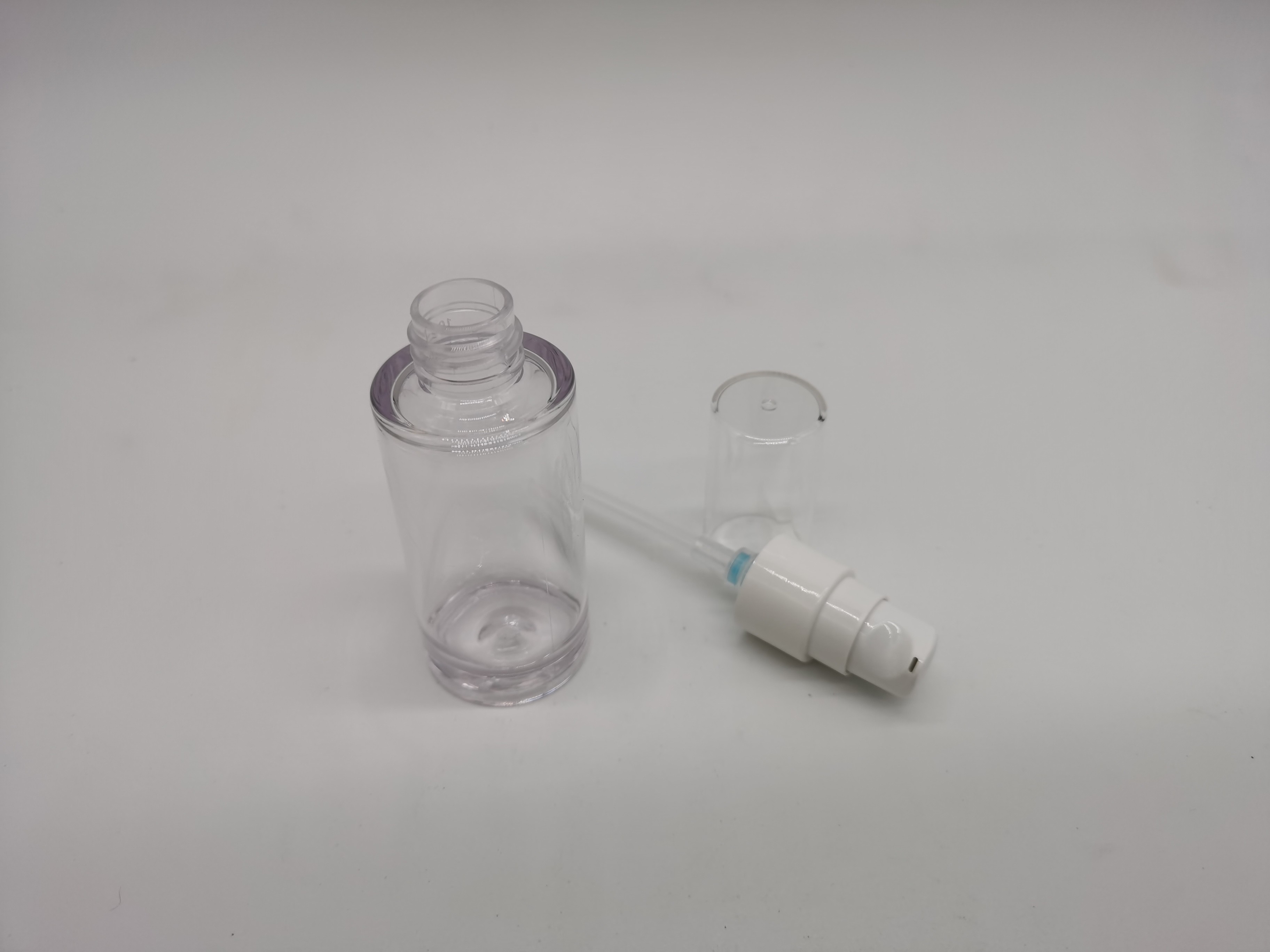 Pearly Luster 30ml Transparency Plastic Cosmetic Bottles