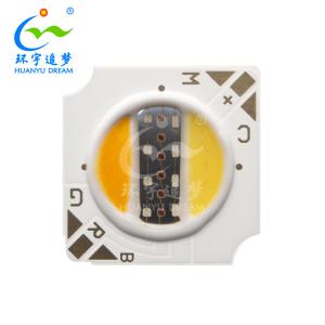 China 12V 10W COB LED Chip 1313 5 In 1 RGBCW COB Full Color For Down Light factory