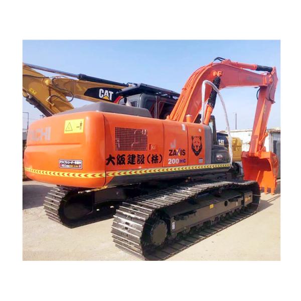 20 Ton Japan Original Hitachi ZX200 Excavator With 860 Working Hours In Good