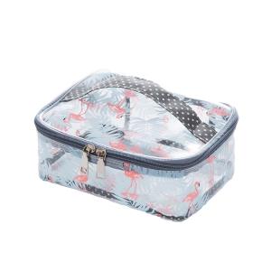 China Water Resistant Tansparent Toiletry Bag Sets Custom Logo factory