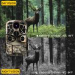 30m Night Vision Trail Camera 4.0 Mega Pixels Infrared Game No Flash