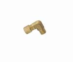 Brass Compression Tube Fitting 90 Degree Male Elbow Tube OD x NPT Male 1/4"