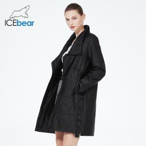 Knee Length Puffer Coats Oblique Flap Design With Embellished Letter Webbing