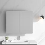 Bathroom Mirrored Cabinet with Drawers and LED Light The Perfect Storage