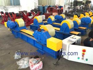 China Wireless Control Box Pipe Welding Rotator with Rubber / Steel / PU Material Roller factory