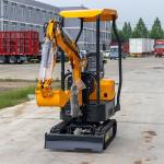 ISO9001 Crawler Wheel Excavator Hydraulic Pouring 1.8 Ton Excavator