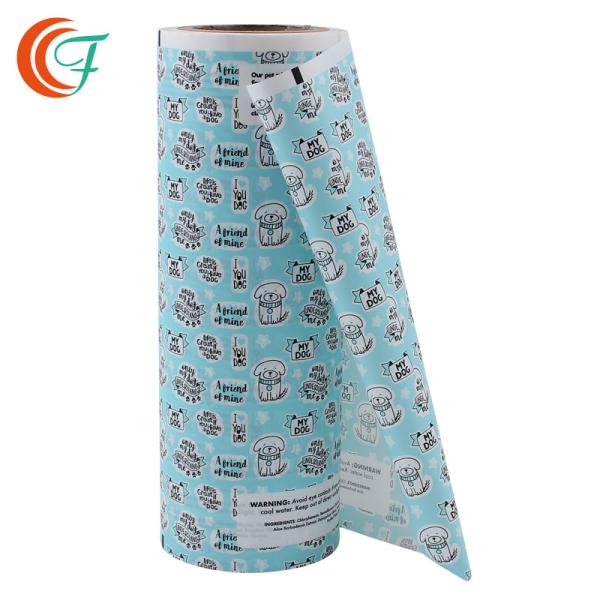 Laundry Detergent Clear Polyester Lamination Plastic Roll Color Printing PET