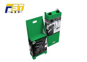 China Popular Tool Folding Cardboard Trolley Box , Custom Paper Trolley Bag For Trade Show factory