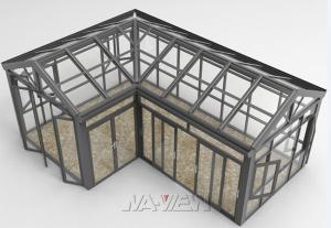 China Prefab 4 Season Sunroom Polycarbonate Plexiglass Sunroom 10X20 12X12 factory