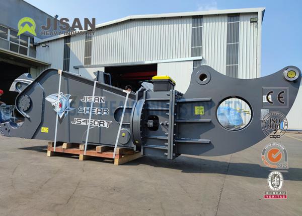 Professional Full Automatic Auto Excavator Crusher Hydraulic Shear For Scrap