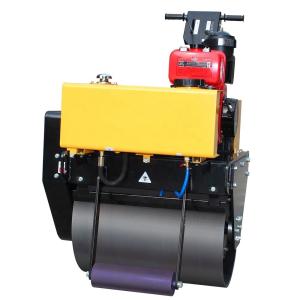 China YANMAR Engine 500kg Walk-Behind Single Drum Road Roller with CE Certification factory