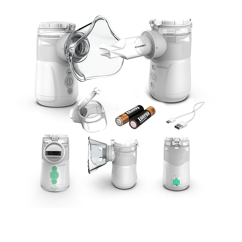 Bronchus Mute Mini Nebulizer Machine Family Budesonide Inhalator