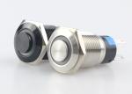 High Head Push Button Switch LED Illuminated , Aluminum Stainless Steel Push